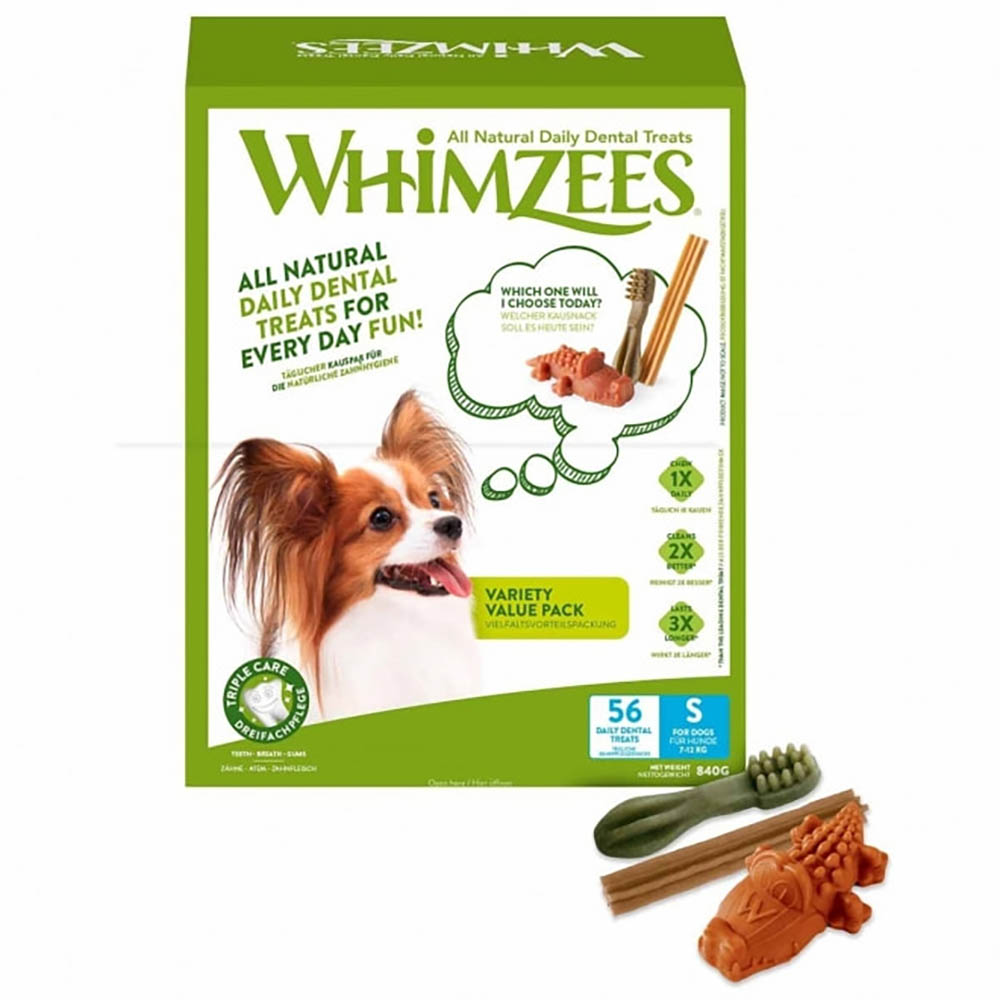 WHIMZEES variety value pack stor pack dental tugg till hund