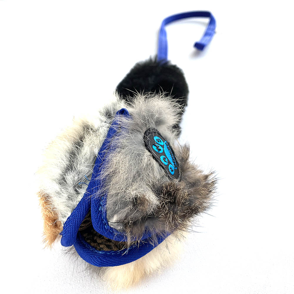 PawsPocket lotus ball rabbit skin with handle - 4
