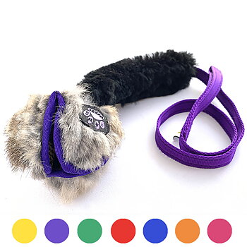 PawsPocket lotusboll får kanin och handtag