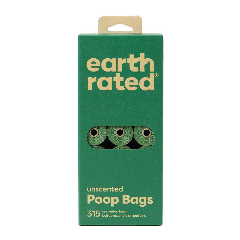 Earth rated unscented poop bags