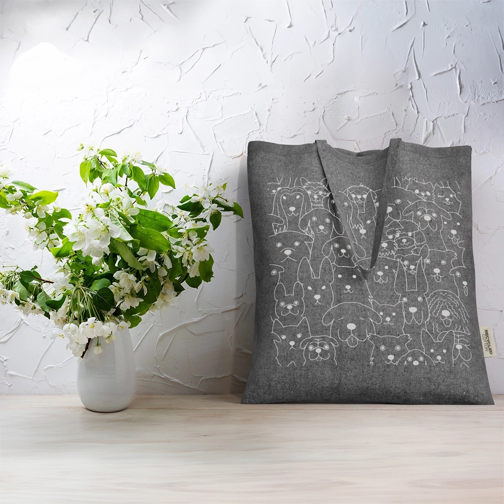 Cloth bag with dogs - 3