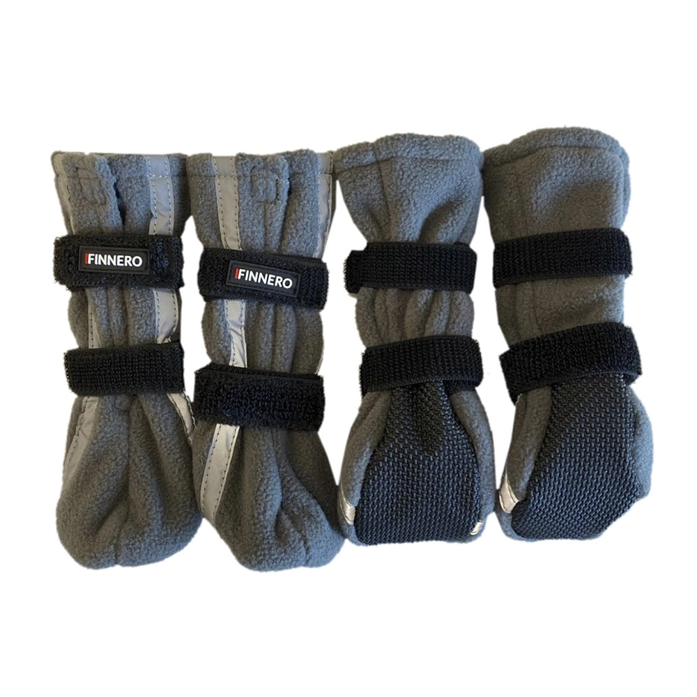 Halla reflective booties - 4 pcs - 11