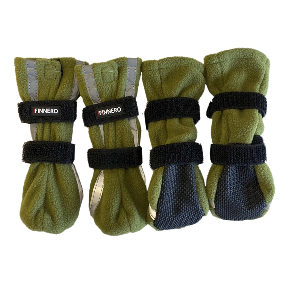 Halla reflective booties - 4 pcs - 12