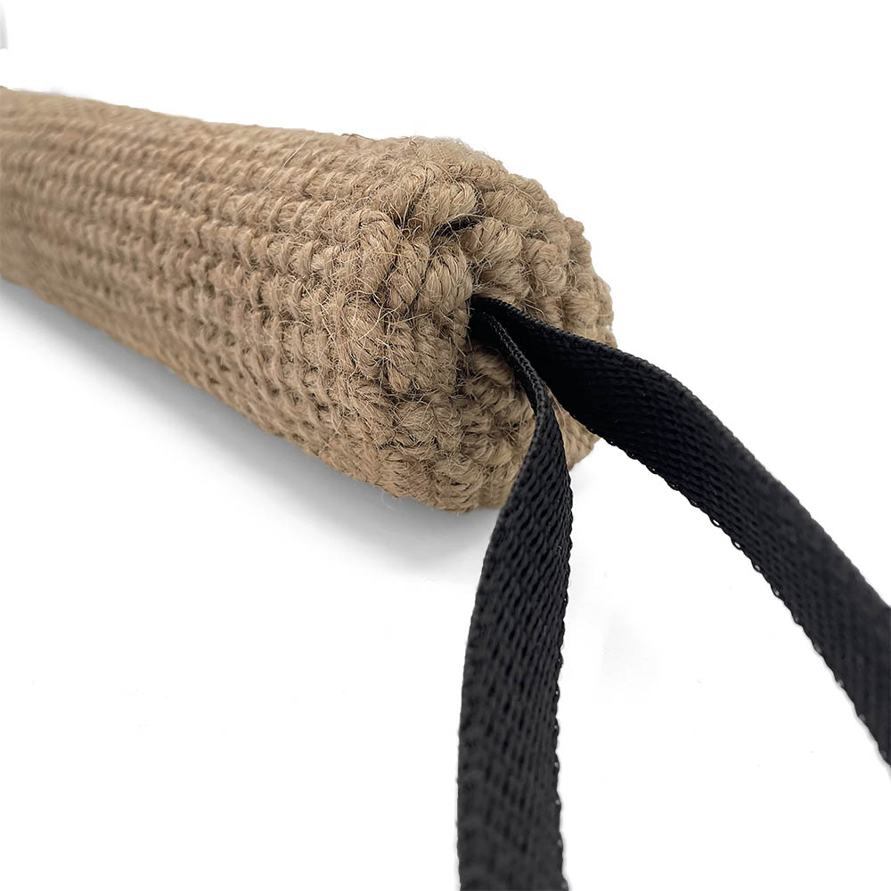Jute playroll 30 cm with handle - 3