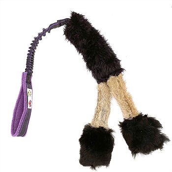 PawsPocket Bambino waggle hundleksak med pip och kanin