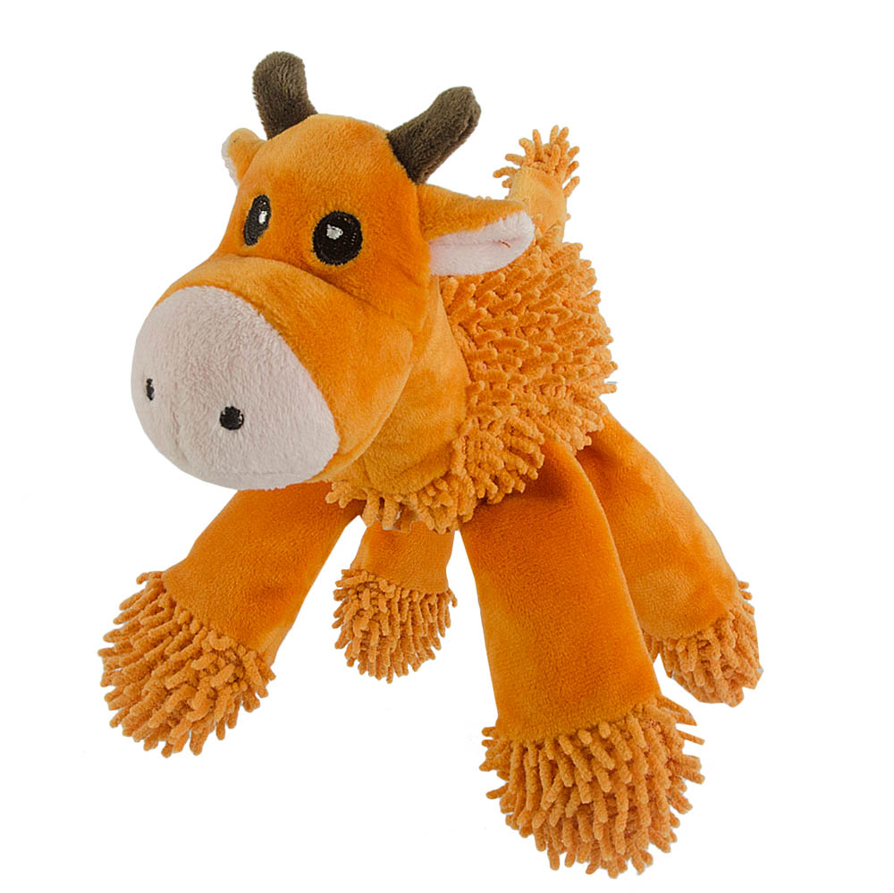 Fuzzle cuddly toy Dog toy with a squeak Hansesgården