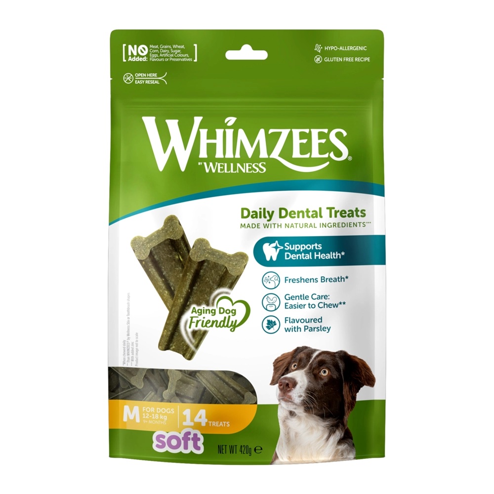 WHIMZEES soft mjuk dental sticks till hund