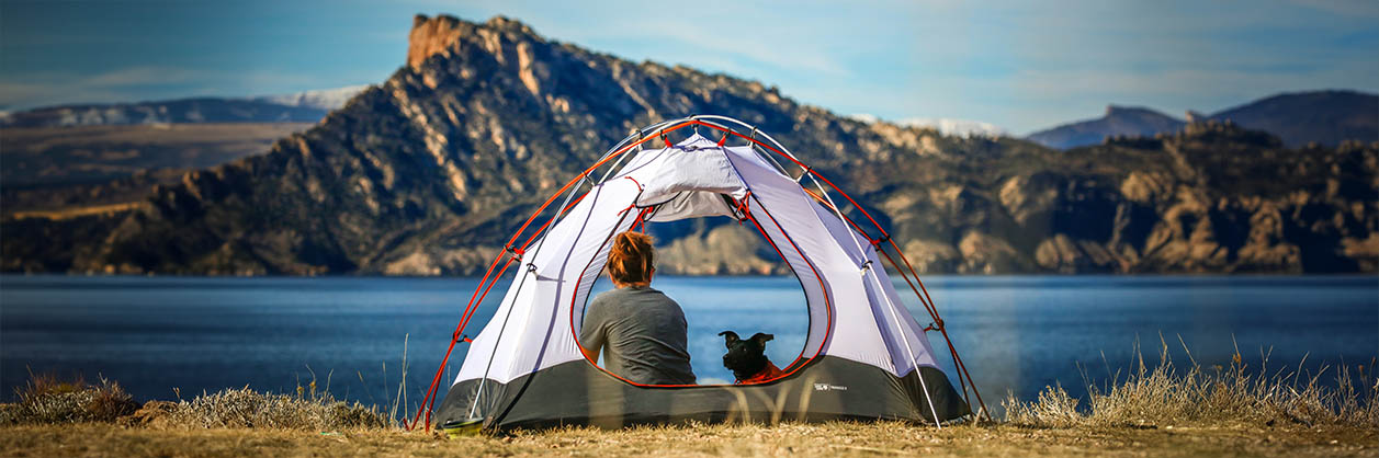 Tälta camping med hund