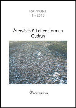 Rapport 2013:1 Återväxtstöd efter stormen Gudrun