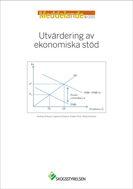 Meddelande 2015:6 Utvärdering av ekonomiska stöd