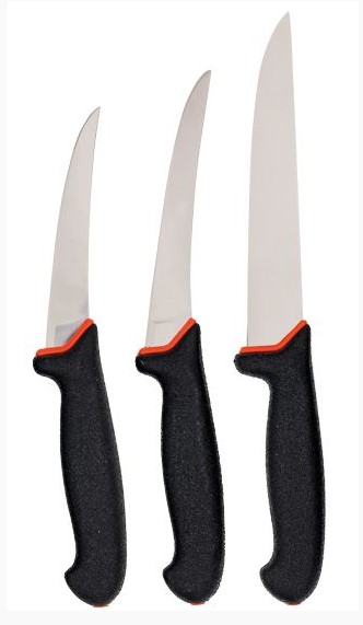 Proffesionella knivar i 3-Pack