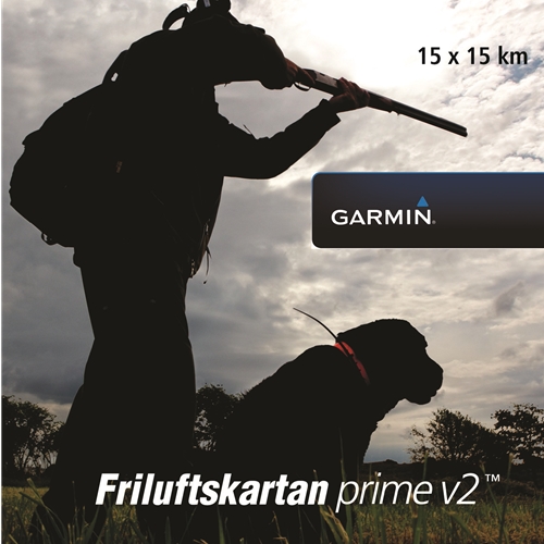 Garmin Friluftskartan Prime V2 Voucher 15×15 km