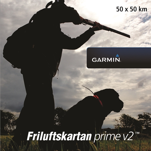 Garmin Friluftskartan Prime V2 Voucher 50×50 km