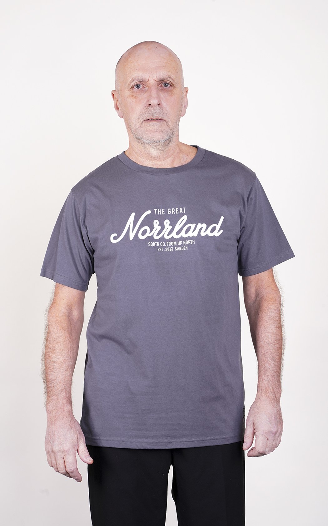 SQRTN Great Norrland T-shirt Dark Grey