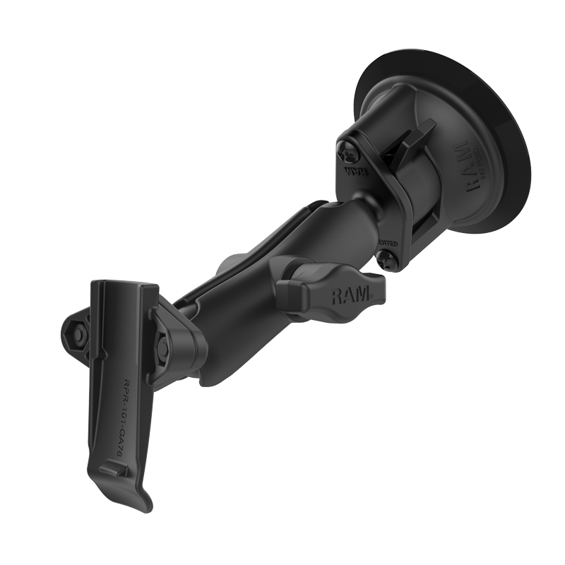Läs mer om Hunter RAM Twist-Lock ™ sugkoppmontering med Garmin ryggradshållare
