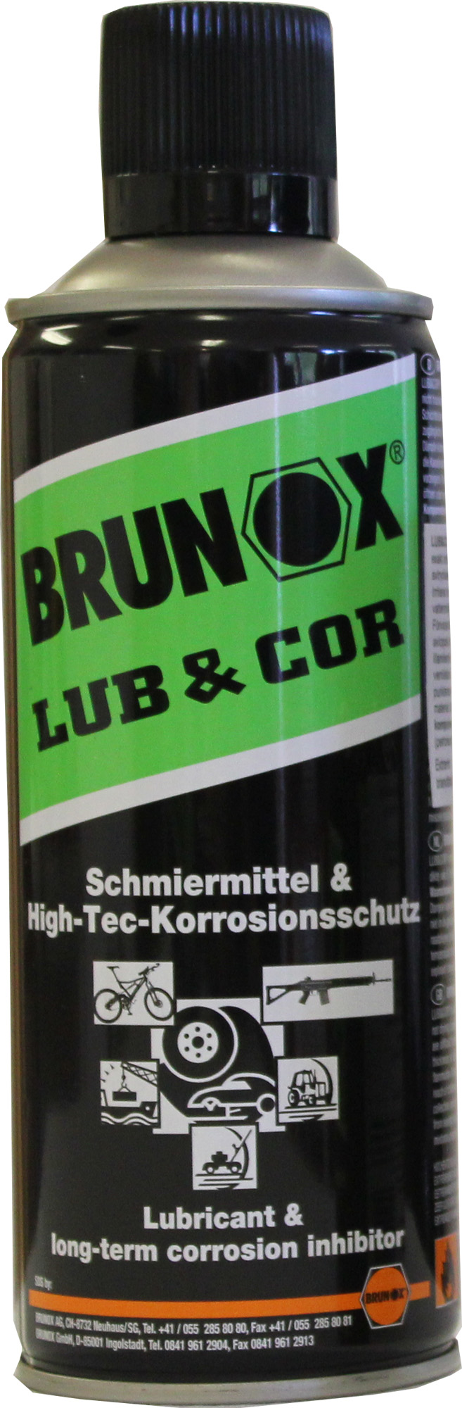 Brunox Vapenolja spray 400 ml – LUB & COR
