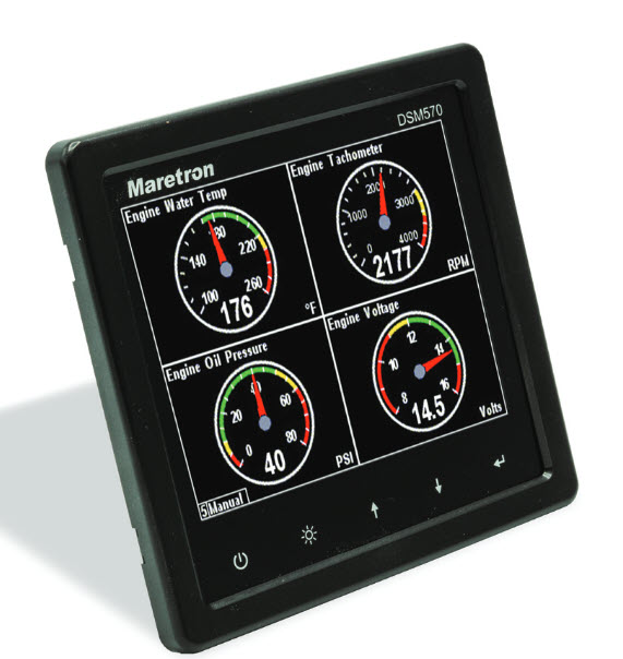 DSM570-01  Multifunktionsdisplay för N2K från Maretron