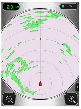 Furuno DRS4W WiFi radar - 5