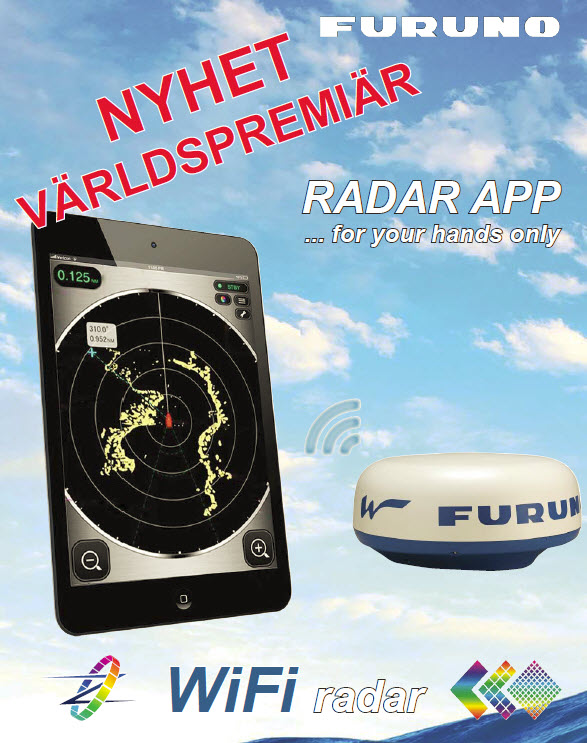 Furuno DRS4W WiFi radar - 4