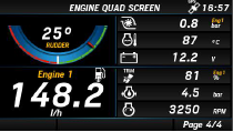 Veratron Oceanlink 4,3" TFT-display - 5