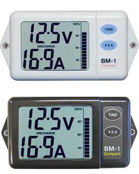 NASA BM-1C Batterimonitor för 12V- eller 24V-system