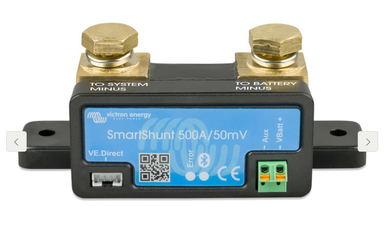 Victron Energy Smart Battery Shunt - kontrollera din batteribank i din Smartphone
