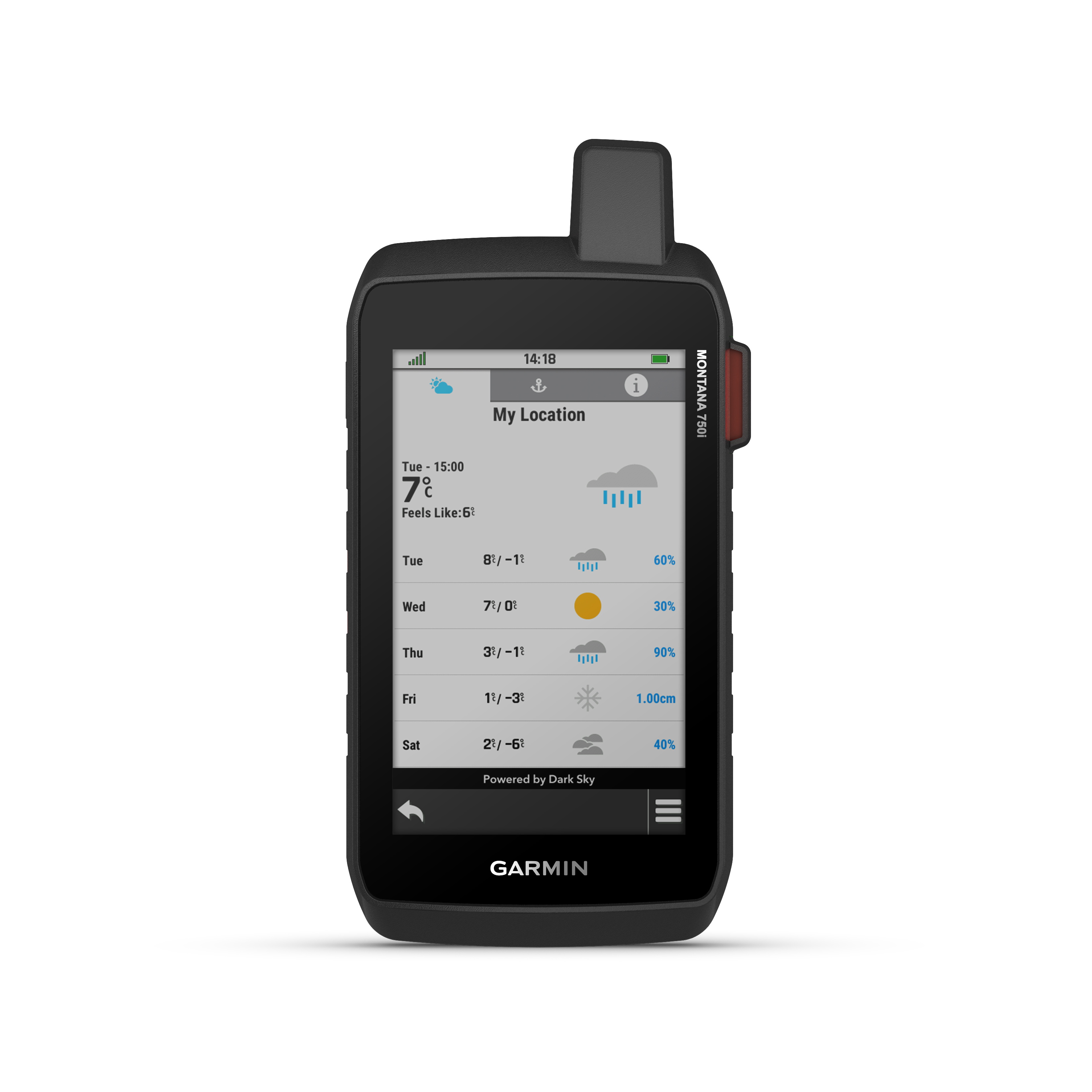 Garmin Montana 750i Navigator med inReach® satellitkommunikation - 6