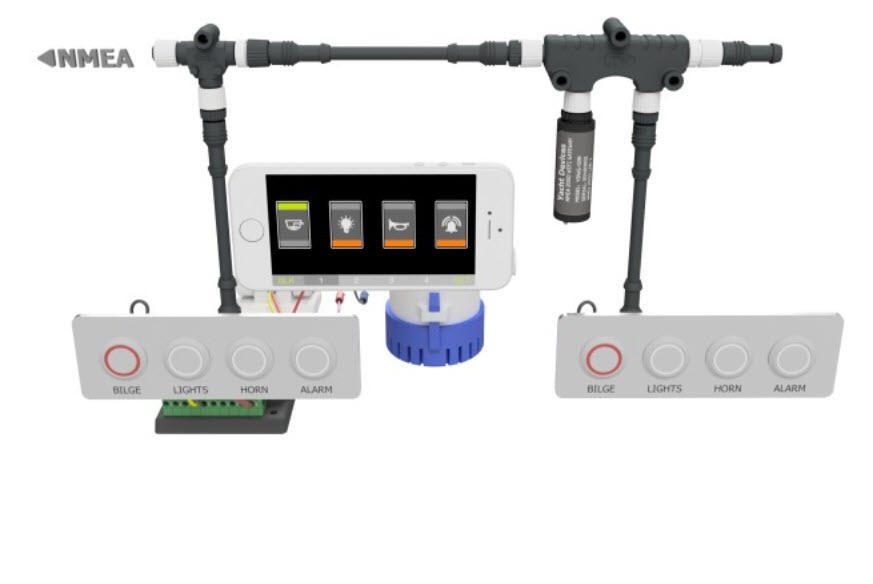 YDCC-04 NMEA2000 Strömstyrning från Yacht Devices - 3