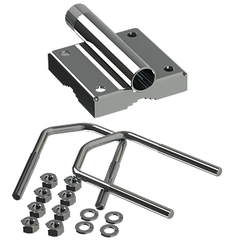 Scan-Antenna:  Heavy Duty antennfäste för rör "-14 NF