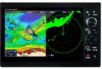 Furuno Navnet TZT X-serie (10," 13") - Pek-och knappstyrning