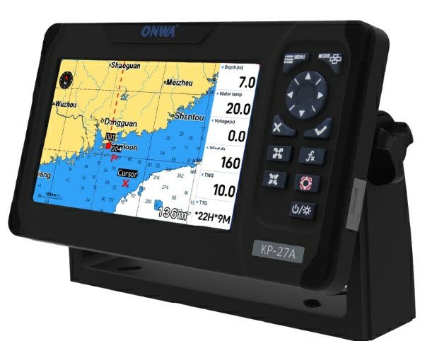 Onwa KP-27-serie 7" plotter NMEA2000