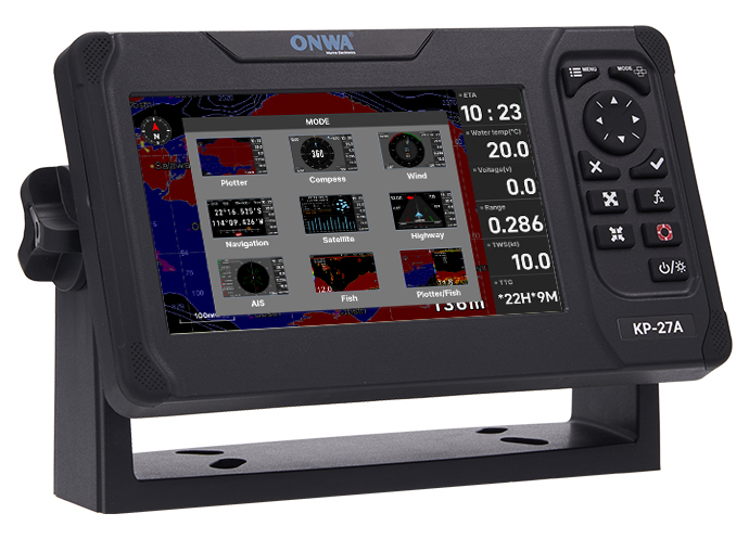 Onwa KP-27-serie 7" plotter NMEA2000 - 2