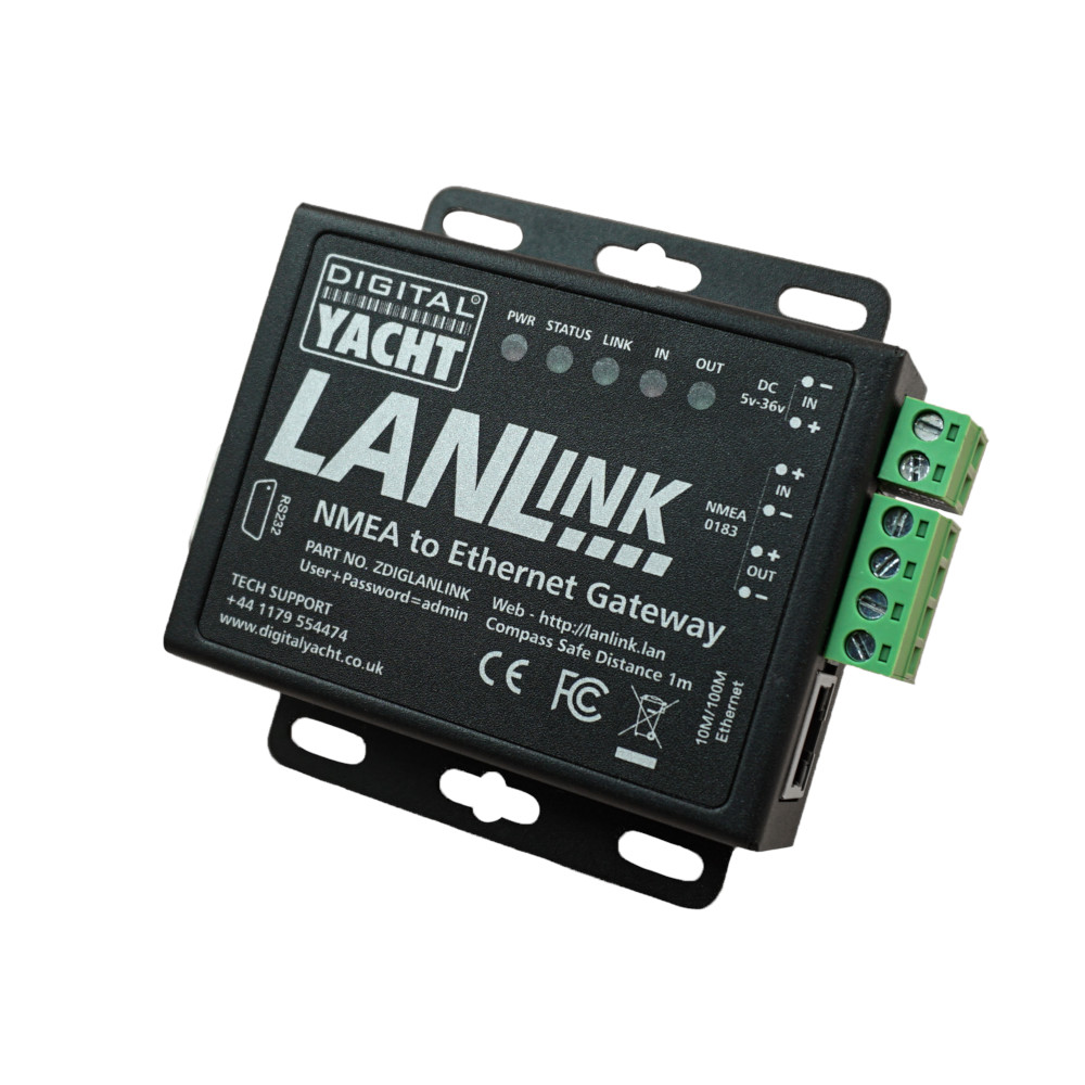 Digital Yacht LANLink, NMEA-Ethernet Gateway - 2
