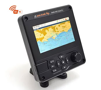 B400-AIS  SOTDMA Class B+ transponder från Em-trak