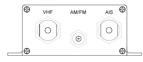 QK-A015 TX Aktiv VHF Splitter, för AIS-transpondrar - 7