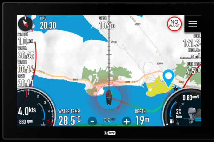 E900-Multidisplay från LxNav