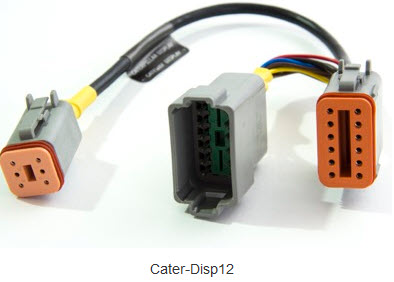 Yacht Devices 12-pin Caterpillar adapterkabel till YDEG-04.