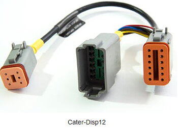 Yacht Devices 12-pin Caterpillar adapterkabel till YDEG-04.