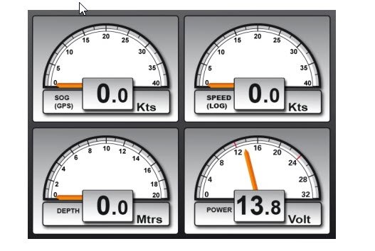 KMR-6 Multifunktionsdisplay NMEA0183 - 2