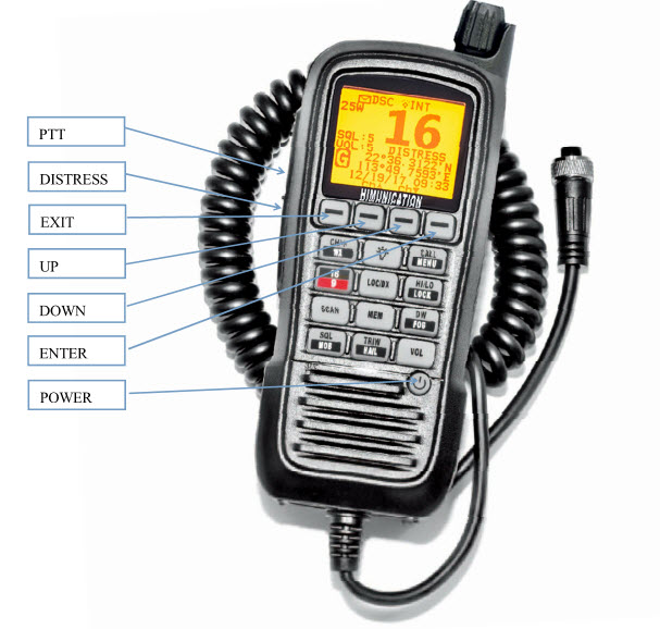 HM-TS18 VHF Multifunktiondisplay - 6