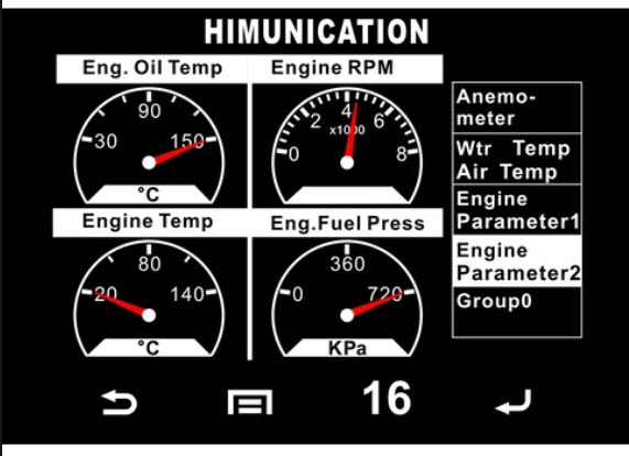 HM-TS18 VHF Multifunktiondisplay - 3