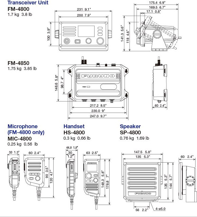 Furuno FM-4800 VHF - 4