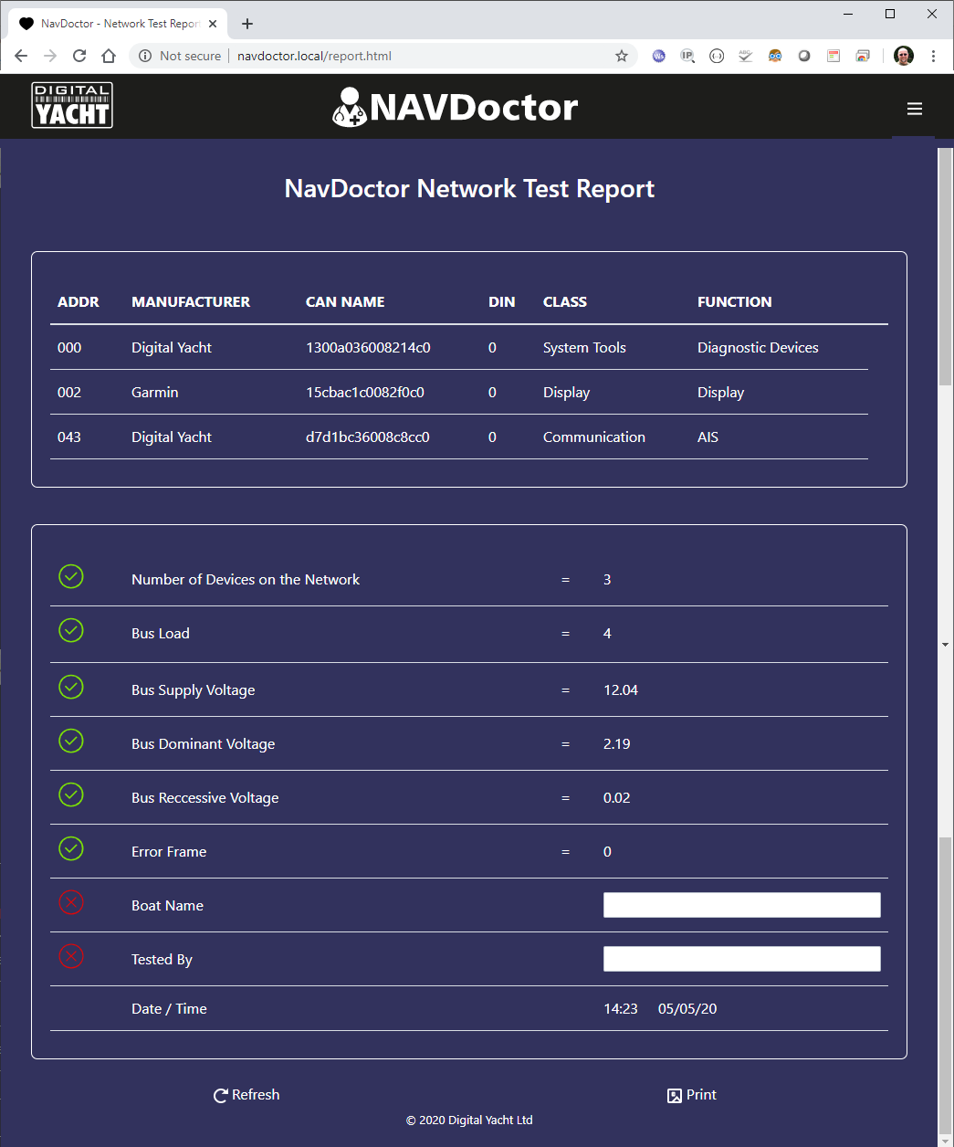 Digital Yacht NavDoctor, N2K, WiFi. - 6