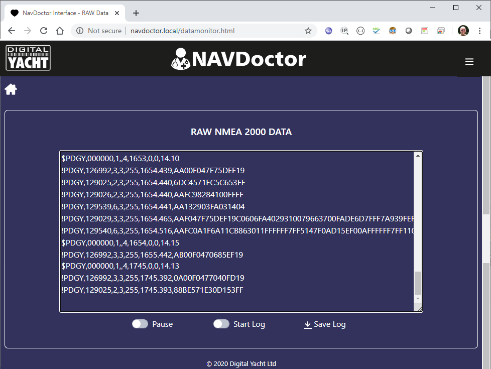 Digital Yacht NavDoctor, N2K, WiFi. - 5