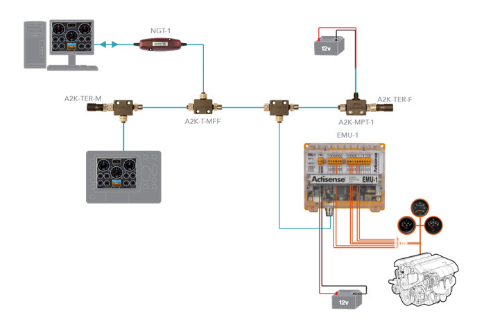 EMU-1 Analogt Motorinterface - 2