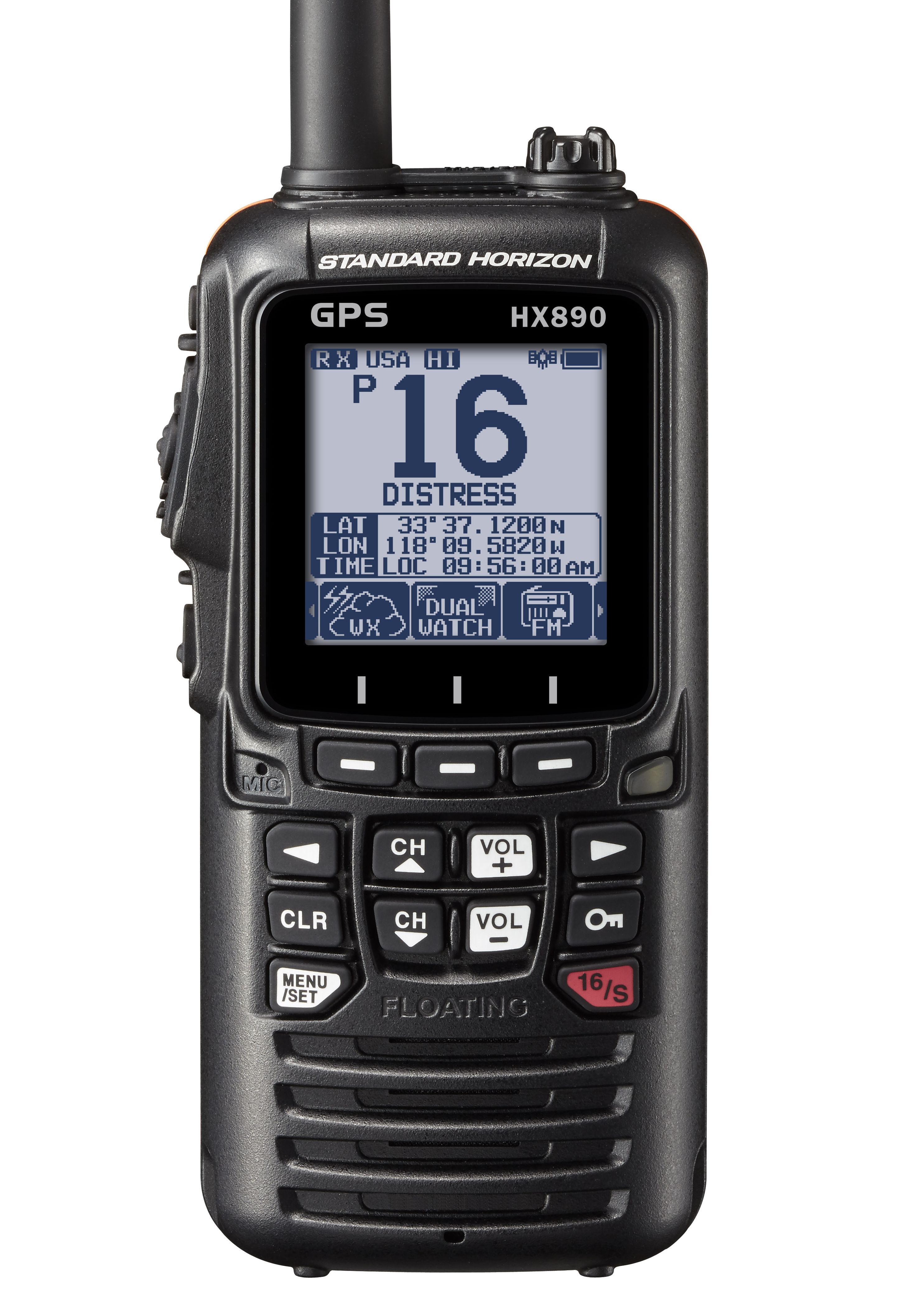 Standard Horizon HX890E Handhållen VHF