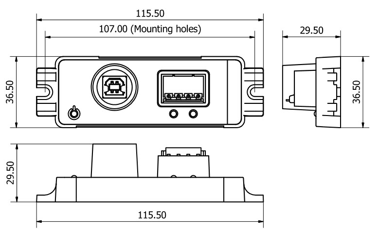 USG-2 Actisense dubbelriktad NMEA0183-USB - 2