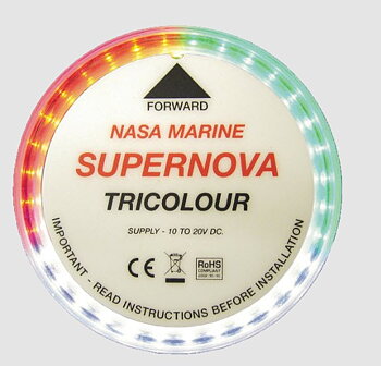 Supernova LED Mastlight TriColour