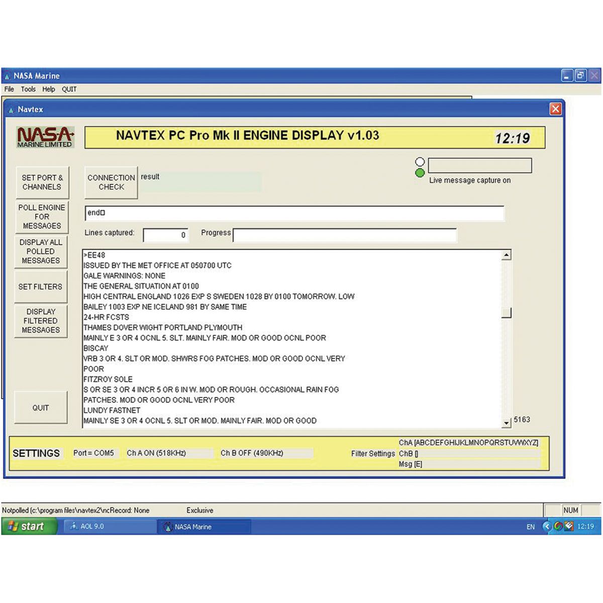 NASA Navtex PC Pro Engine  - 2