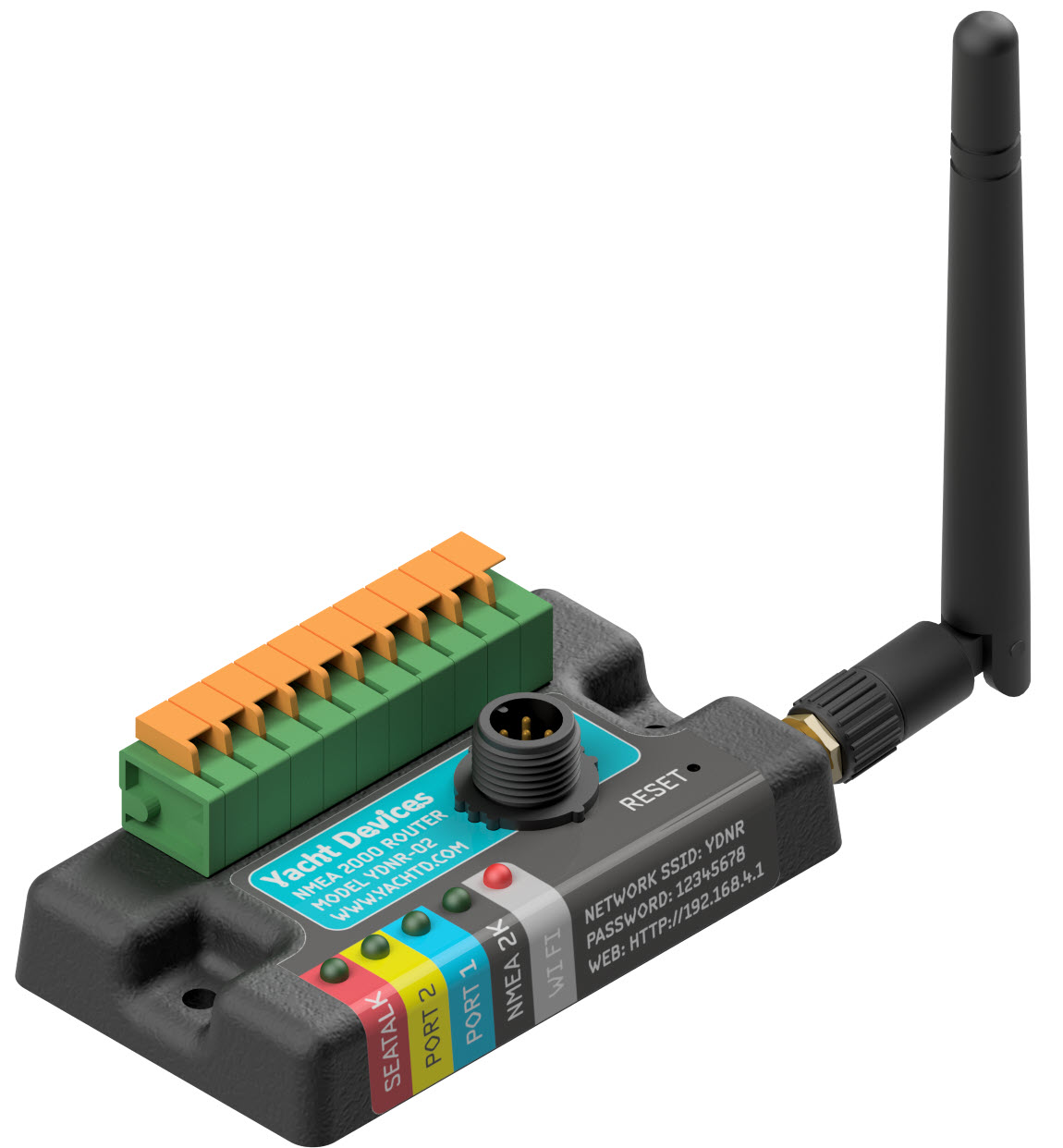 YDNR-02N NMEA2000 WiFi Router från Yacht Devices